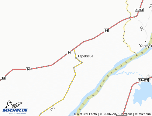 Carte MICHELIN Tapebicuá - ViaMichelin