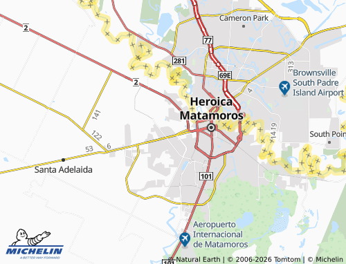 MICHELIN Quinta Moros map - ViaMichelin