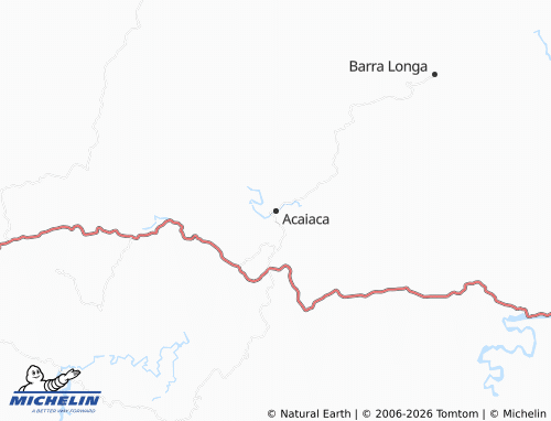 MICHELIN Acaiaca map - ViaMichelin