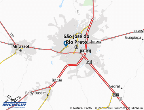 Mapa MICHELIN Nova Redentora - ViaMichelin
