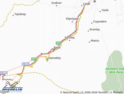 MICHELIN Gürgenağaç map - ViaMichelin