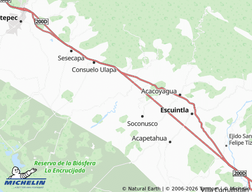 Mapa MICHELIN Jiquilpan - ViaMichelin