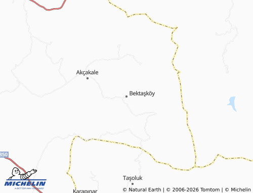 Mappa MICHELIN Bektaşköy - ViaMichelin