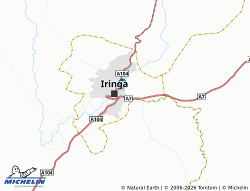 Mapa MICHELIN Ndiuka - ViaMichelin