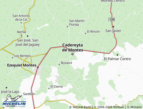 Mapa MICHELIN El Refugio - ViaMichelin
