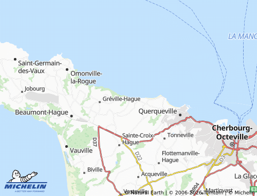 MICHELIN Landemer map - ViaMichelin