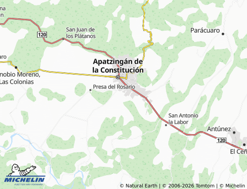 Mapa MICHELIN Villas de la Esperanza - ViaMichelin