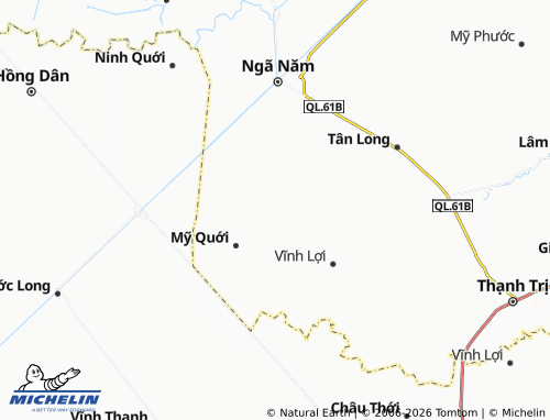 Mapa MICHELIN Mỹ Bình - ViaMichelin