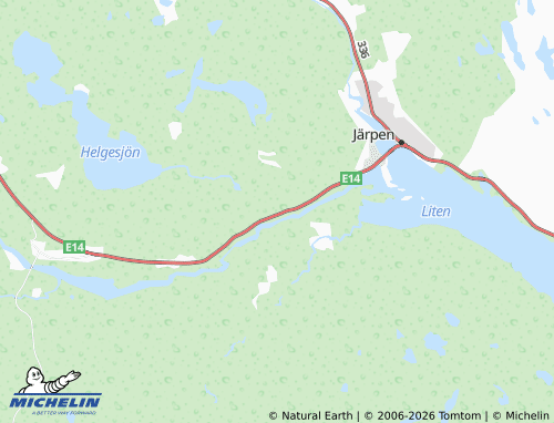 MICHELIN Slagsån map - ViaMichelin