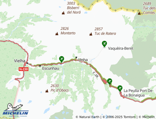 MICHELIN Pujo map - ViaMichelin