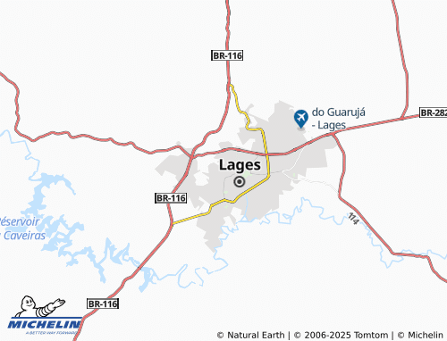 MICHELIN São Pedro map - ViaMichelin
