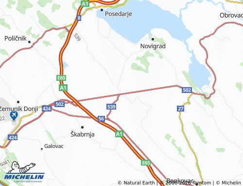 Mapa MICHELIN Smilčić - ViaMichelin