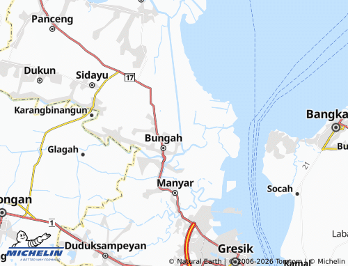 Carte MICHELIN Indrodelik - ViaMichelin