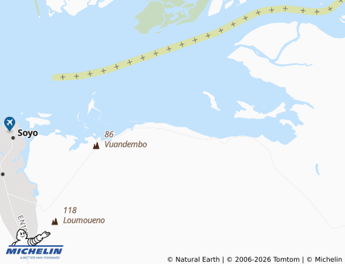 MICHELIN Quimambo map - ViaMichelin