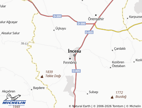 Mappa MICHELIN Bulgurcu - ViaMichelin