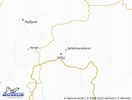 MICHELIN Şehitömeryıldırım map - ViaMichelin