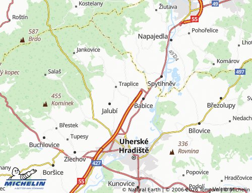 Mappa MICHELIN Sušice - ViaMichelin