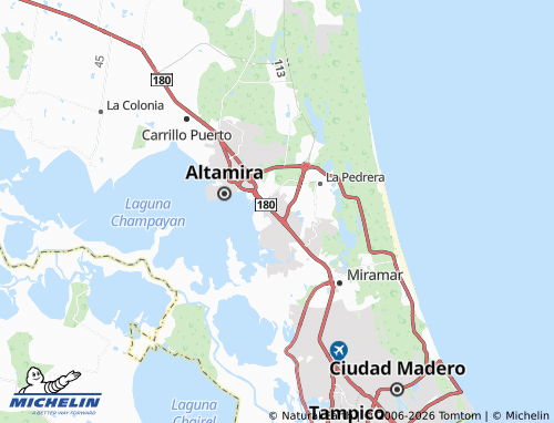 MICHELIN El Roble map - ViaMichelin