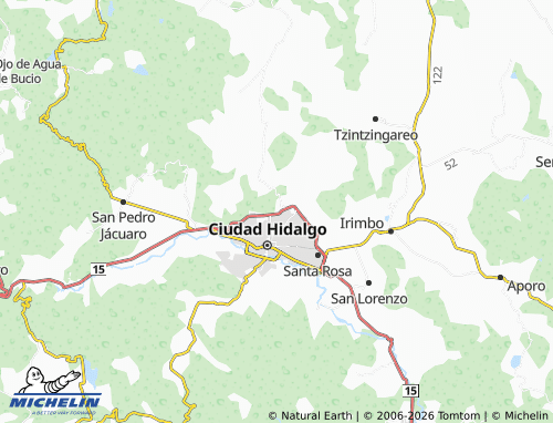MICHELIN La Antena map - ViaMichelin