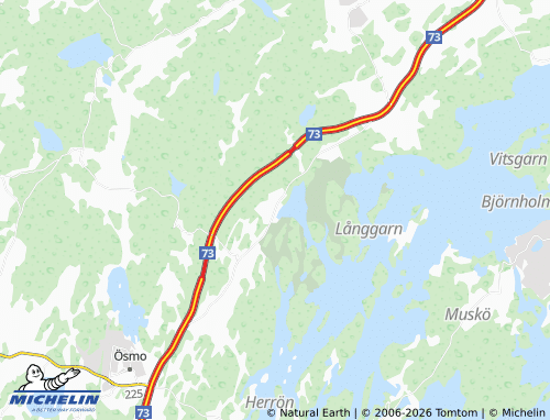 Mapa MICHELIN Landfjärden - ViaMichelin