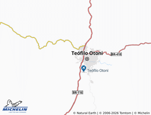 Mapa MICHELIN Minas Novas - ViaMichelin