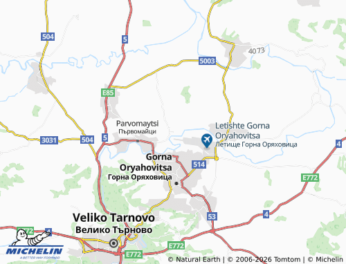 Mappa MICHELIN Pravda - ViaMichelin