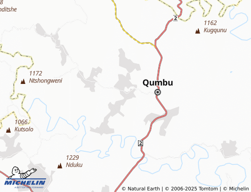 MICHELIN Eluqolweni SP 2 map - ViaMichelin