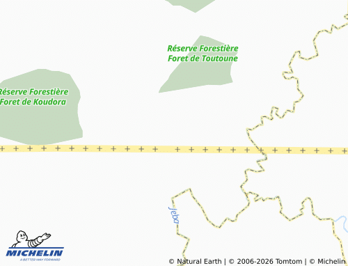 Mapa MICHELIN Saré Diaobé - ViaMichelin