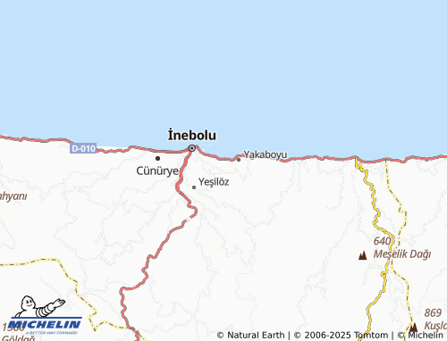 MICHELIN Yeni map - ViaMichelin