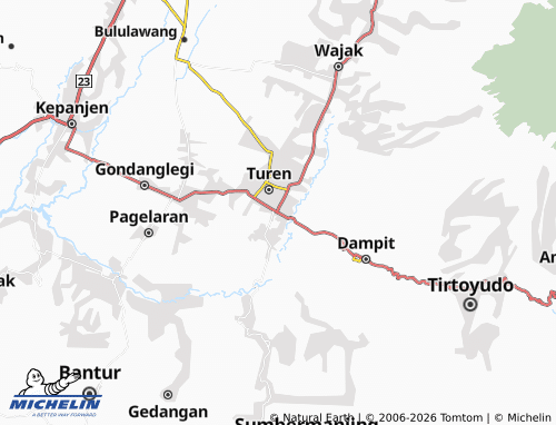 Kaart MICHELIN Talok - ViaMichelin