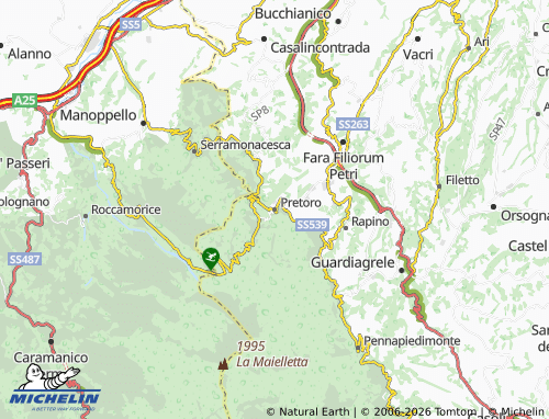 Mapa MICHELIN Pretoro - ViaMichelin