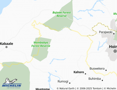 MICHELIN Kiryamasasa map - ViaMichelin