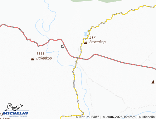 MICHELIN-Landkarte Calitzdorp - ViaMichelin