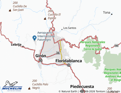 Mapa MICHELIN Antiguo Campestre - ViaMichelin