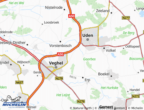 MICHELIN Mariaheide map - ViaMichelin