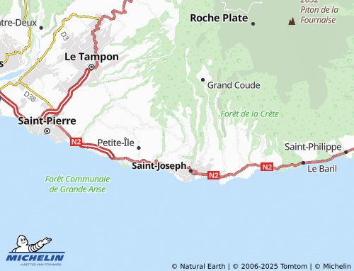 Mapa MICHELIN Les Lianes - ViaMichelin