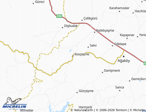 Mappa MICHELIN Kozçeşme - ViaMichelin