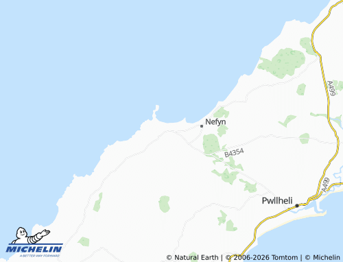 Mapa MICHELIN Morfa Nefyn - ViaMichelin