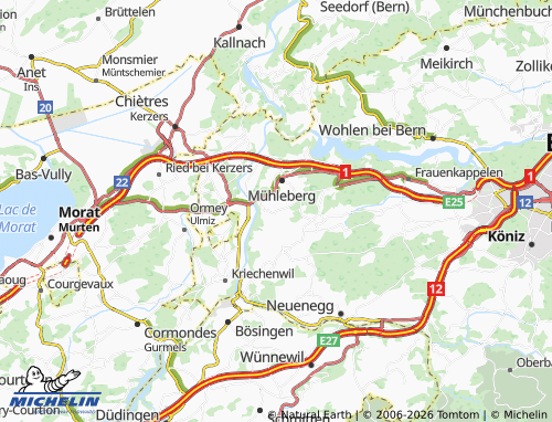 Mapa MICHELIN Mauss - ViaMichelin