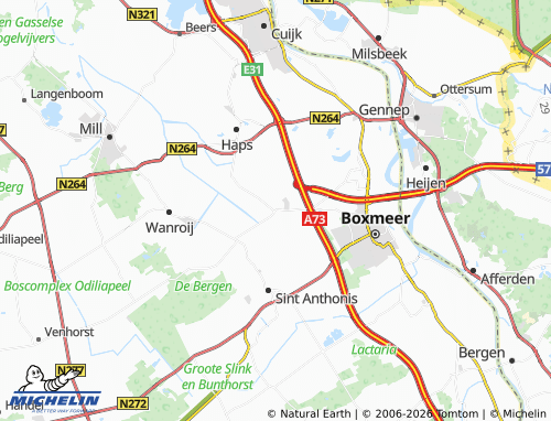 MICHELIN Rijkevoort map - ViaMichelin