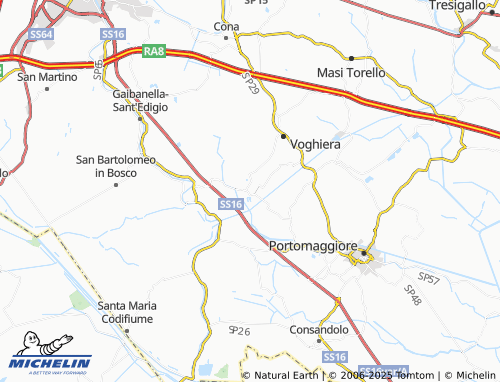 Carte MICHELIN Montesanto - ViaMichelin