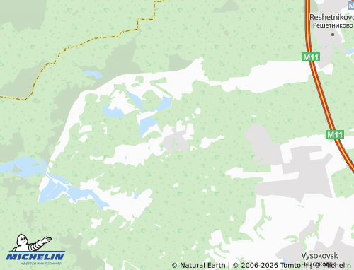 Carte MICHELIN Semchino - ViaMichelin