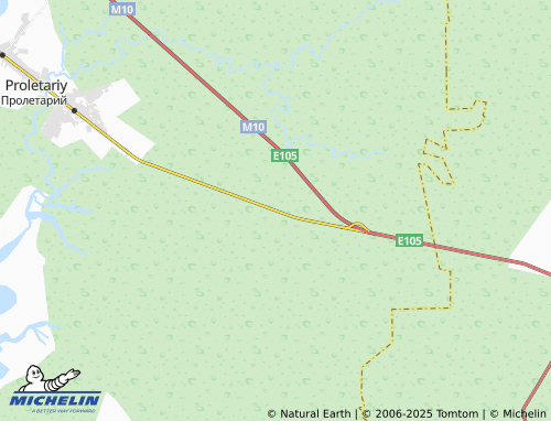 MICHELIN Krasnyye Stanki map - ViaMichelin