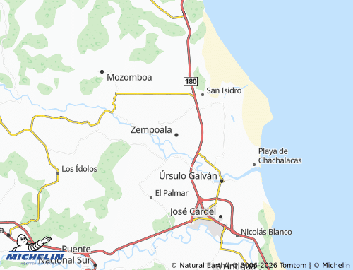Mapa MICHELIN Zempoala - ViaMichelin