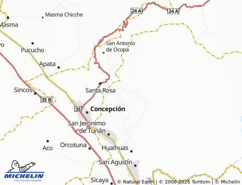 MICHELIN Ingenio map - ViaMichelin