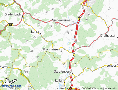 Carte MICHELIN Holzhausen - ViaMichelin