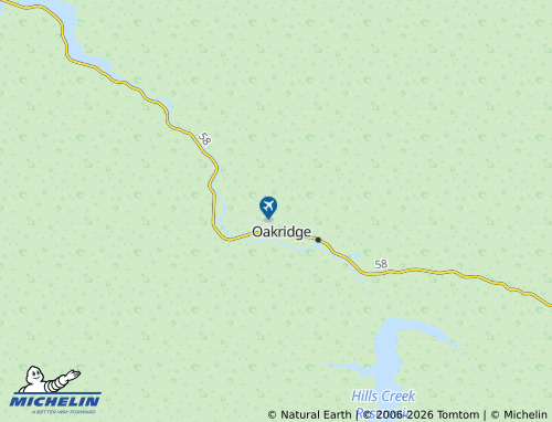 Carte MICHELIN Westfir - ViaMichelin