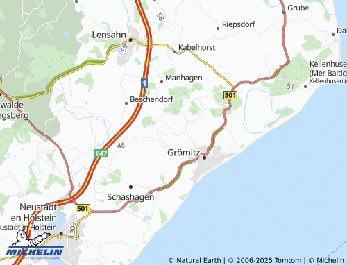 MICHELIN Suxdorf map - ViaMichelin