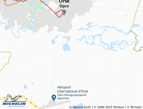 MICHELIN Novaya Biofabrika map - ViaMichelin