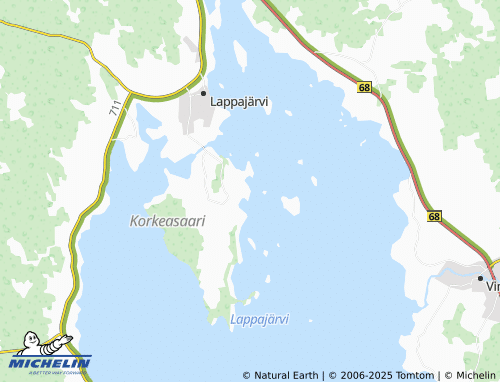 MICHELIN Vöyryniemi map - ViaMichelin